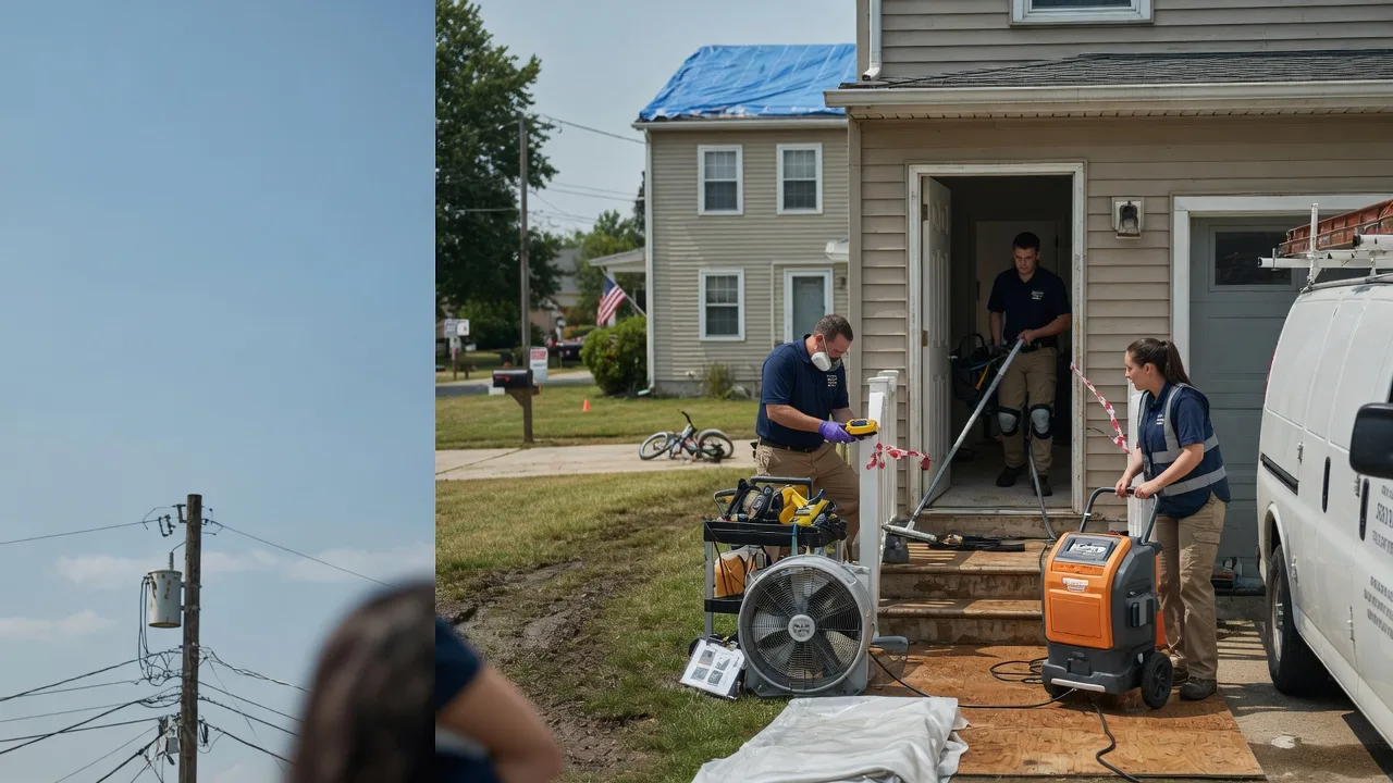 Water Damage Repair in Hartstown, PA near me